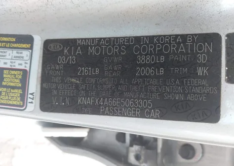 KNAFX4A66E5063305